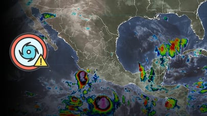 Huracán 'Polo': Autoridades prevén inminente impacto en BCS entre las 16:00 y 18:00 horas