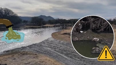 Denuncian descargas de aguas residuales al río Tunal, cerca de El Arenal