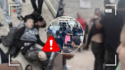 Así detuvieron a exalumnos que atacaron a personal y alumnos de secundaria en Torreón