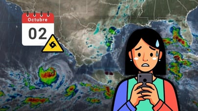 Huracán Rachel baja a categoría 2; esta es su ubicación y los estados con lluvias HOY 2 de octubre 