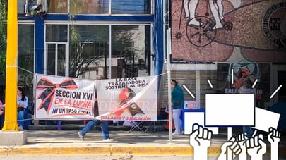 'Trabajamos sin insumos y con sobrecarga': Protestan enfermeras del IMSS en Durango 