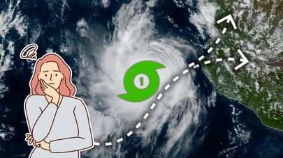 Huracán 'Simón' baja a categoría 1 y cambia de ruta: ¿dónde se encuentra HOY martes 13 de octubre?