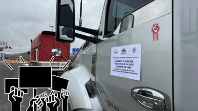 'Hemos tenido muchos asaltos': transportistas de Durango se unen a protesta nacional