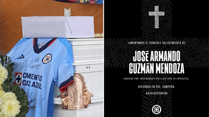 Cruz Azul dio emotiva despedida a José Armando, jovencito que falleció de leucemia