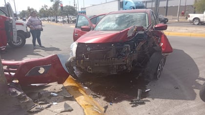 Acción.  132 hechos viales se registraron en ocho días, en la capital de Durango.