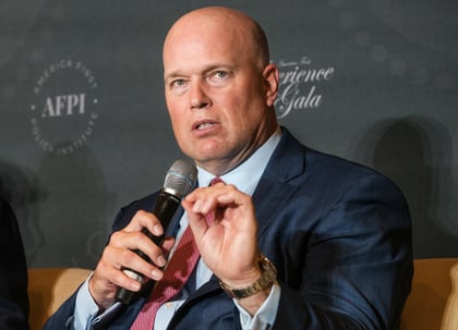 Él es Matt Whitaker, quien representará a Estados Unidos en la OTAN