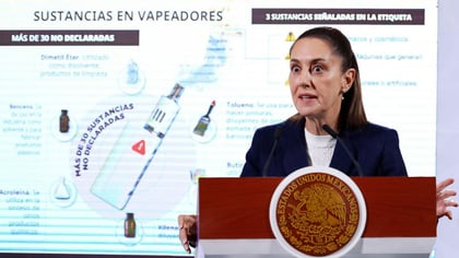 ¿Qué dijo Claudia Sheinbaum sobre la prohibición del uso y comercialización de vapeadores?