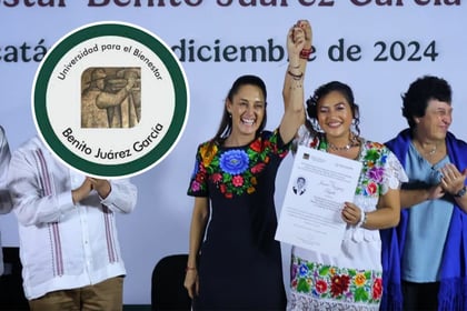 ‘Las Universidades del Bienestar son las mejores’, asegura Sheinbaum en entrega de títulos