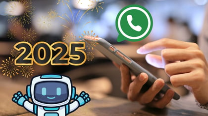 Año Nuevo 2025: ¿Puedo dejar programados los mensajes de felicitación desde WhatsApp?