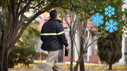 Aún vigente, pronóstico de nevada el viernes en este municipio de Durango