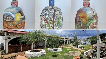 Alistan ‘POLIÉDRICO’, muestra de botellas de mezcal intervenidas por 30 artistas nacionales