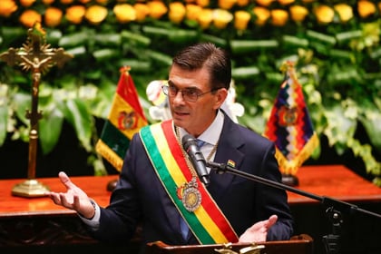 Rodrigo Paz asegura que encontró 'una cloaca' al recibir el gobierno de Bolivia