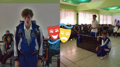 Presentan la obra 'El silencio de Júpiter' en escuela de Durango