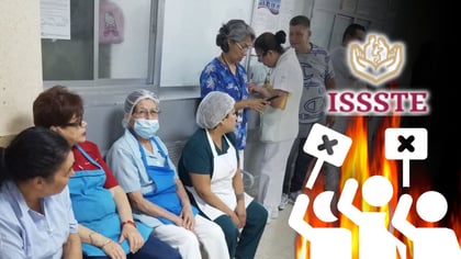 Por falta de climatización, protestan trabajadores del ISSSTE en Gómez Palacio