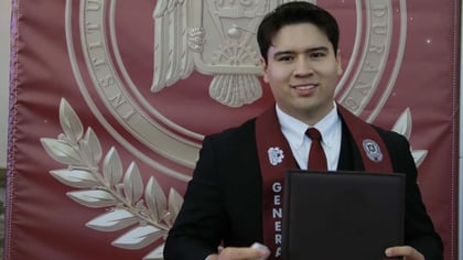 ¡Sueño cumplido! Eduardo Salas Nájera concluye ingeniería en el ITD