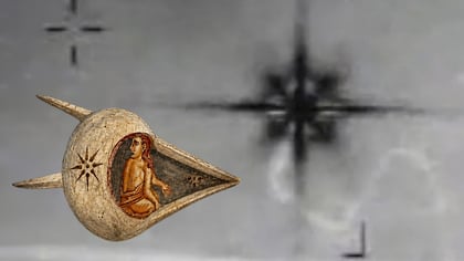 Archivos OVNI de Trump reviven teoría viral: ¿un objeto no identificado se parece a un fresco medieval?