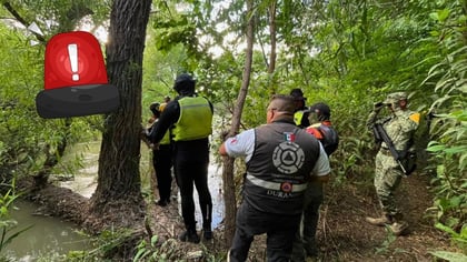 Localizan cuerpo de ahogado en el río Nazas tras cinco días de búsqueda