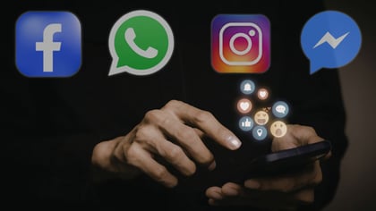 Usuarios reportan fallas en Facebook, Instagram, WhatsApp y Messenger