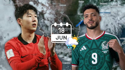 ¡Toma precauciones! Así estará el clima durante el México vs Corea del Sur