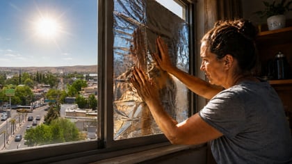 Ola de Calor: ¿Sirve poner aluminio en las ventanas para bajar la temperatura de la casa?