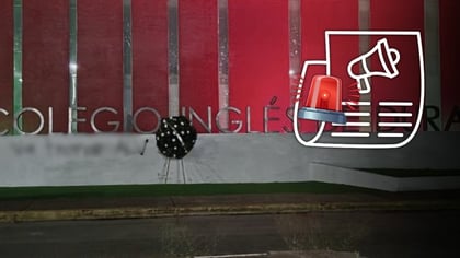 Colegio Inglés de Durango emite comunicado tras corona fúnebre que apareció en el plantel