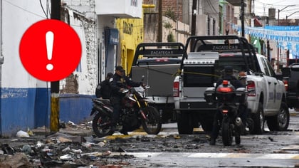 Reportan detención de una persona por atentado con 'coche bomba' en Zacatecas