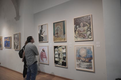 100 pintores se exhiben en el Museo de los Gurza