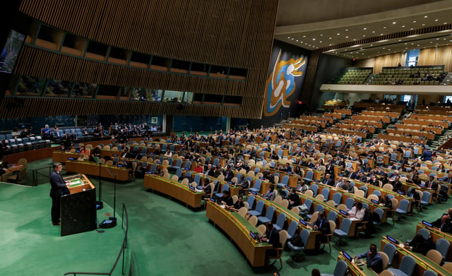 Sesión especial de emergencia de las Naciones Unidas sobre Ucrania
