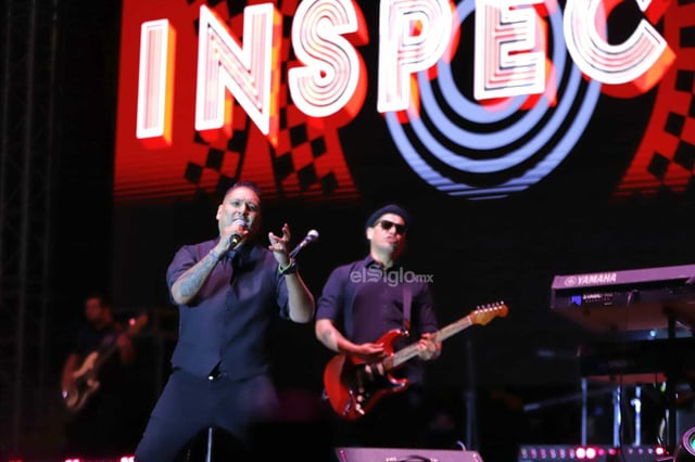 Inspector, una de las bandas icónicas de ska y rock en México, se presentó en el Festival de la Ciudad 'Ricardo Castro'.