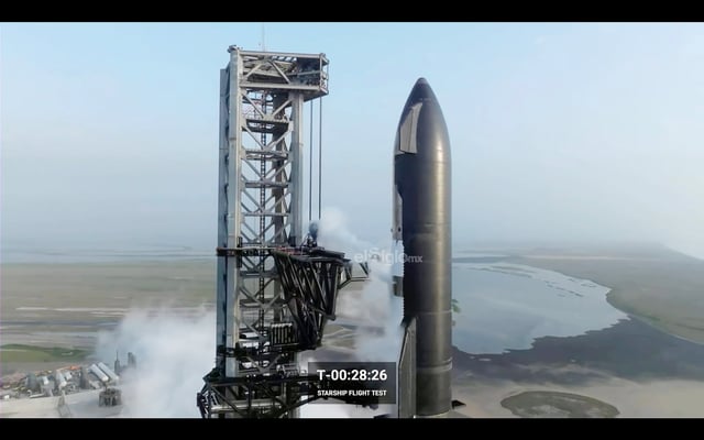 El gran cohete Starship de la empresa SpaceX, después de un exitoso despegue, explotó en el aire por motivos todavía por determinar, aunque los ingenieros de la compañía señalaron que daban por buena la prueba.