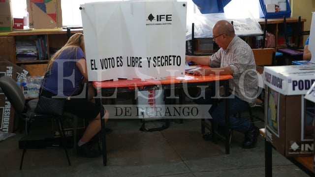 Transcurren elecciones en Durango sin inicidentes mayores