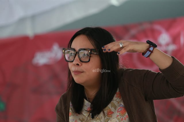 La escritora visitó Durango este fin de semana para presentar este libro como parte de las primeras actividades de la Feria Duranguense del Libro 2025.