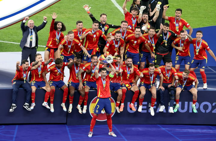 España se corona como campeón de Europa en Alemania