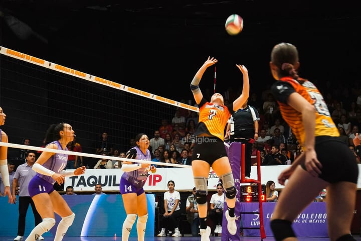 Coronelas de Durango disputa el segundo juego de la final de la Liga de Voleibol Profesional