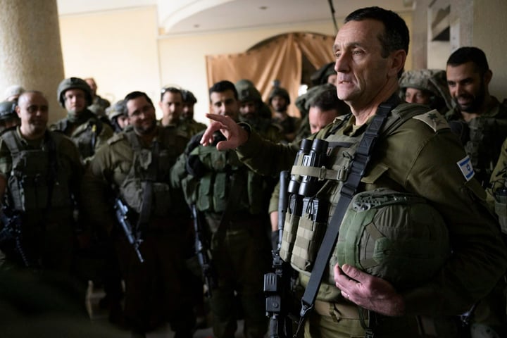 El jefe del Estado Mayor del Ejército de Israel, Herzi Halevi. (ARCHIVO)