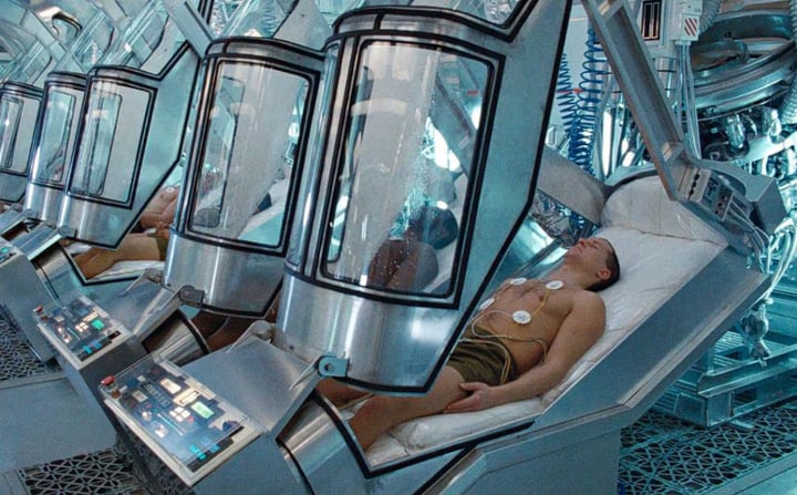 Cápsulas de hibernación de la película Alien. Foto: 20th Century Fox