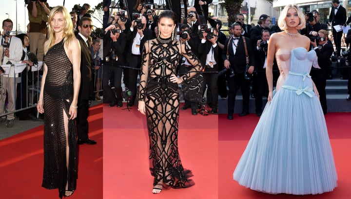 Prendas con transparencias, ¿fuera del Festival de Cannes? Aquí te contamos