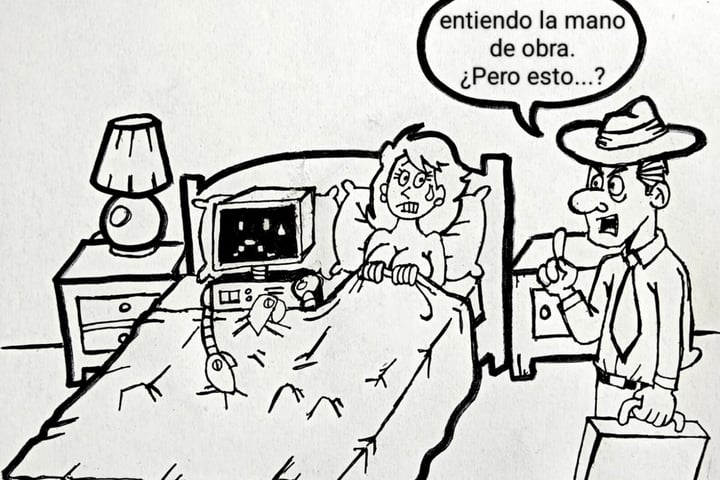 'Superados por la IA', el cartón de Gabo Íñiguez