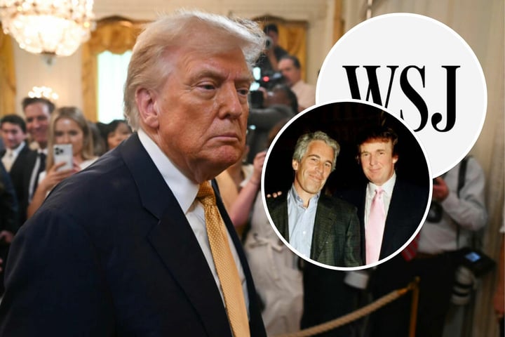 Trump demanda al Wall Street Journal por difundir carta firmada dirigida a Epstein