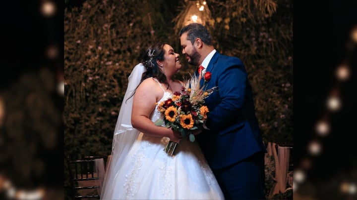 Argelia y Gerardo se unen en matrimonio
