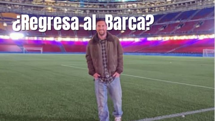 Messi entra al Camp Nou a 'escondidas' de la directiva y genera nostalgia a los fans culés