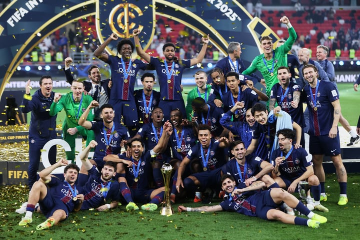 Hecho. Paris Saint-Germain coronó una temporada fantástica al conquistar la Copa Intercontinental.