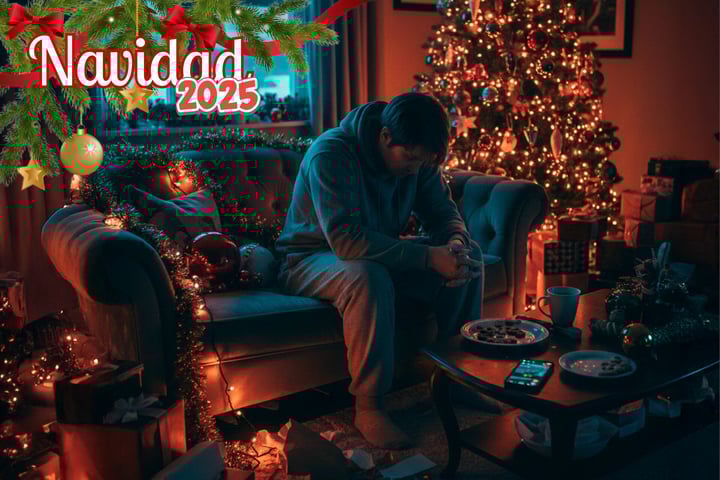 Navidad 2025: Depresión decembrina, cuando las fiestas también pesan en la salud mental