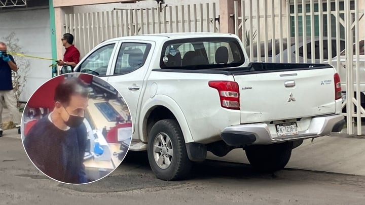 Asaltante de banco Santander robó primero una camioneta de una agencia de viajes