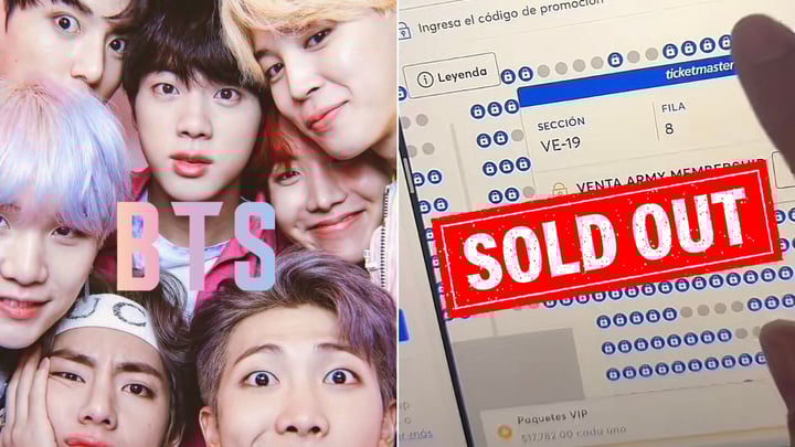 BTS en México hace sold out en 37 minutos