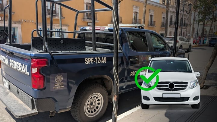 Localizan vehículo que fue robado con violencia a un chofer de plataforma en Durango