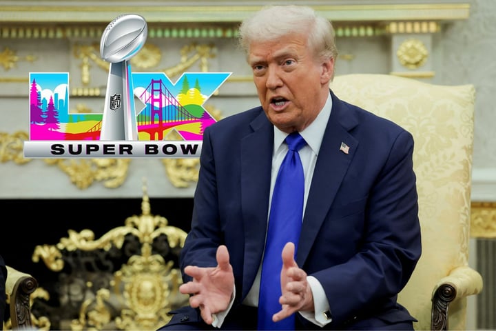 Donald Trump no asistirá al Super Bowl LX por show de Bad Bunny y Green Day