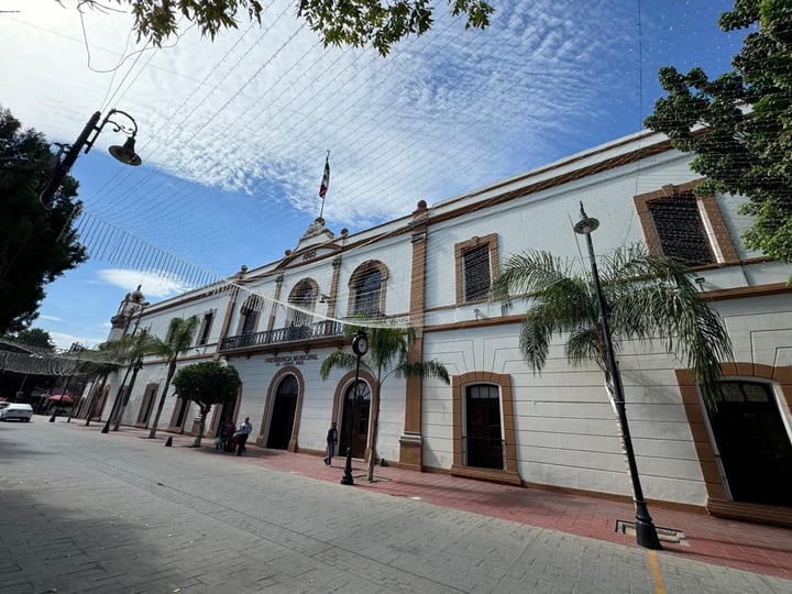 Lugar. Uno de los puntos habilitados para realizar el pago es la Presidencia Municipal.