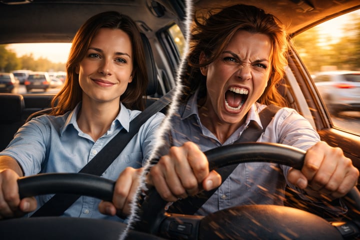 ¿Por qué al volante nos volvemos otra persona? El efecto 'Dr Jekyll y Señor Hyde' explicado