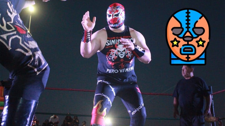 Siniestro, luchador duranguense, confirma participación en el aniversario de La Cruz de Elota
